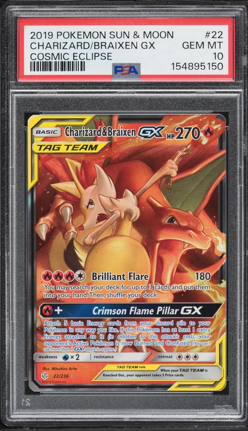 Charizard/braixen Gx