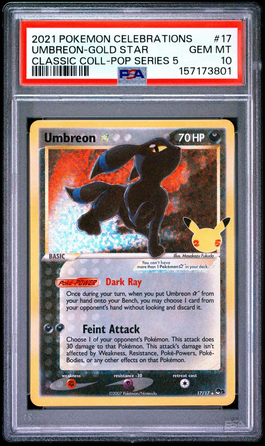 Umbreon-Gold Star