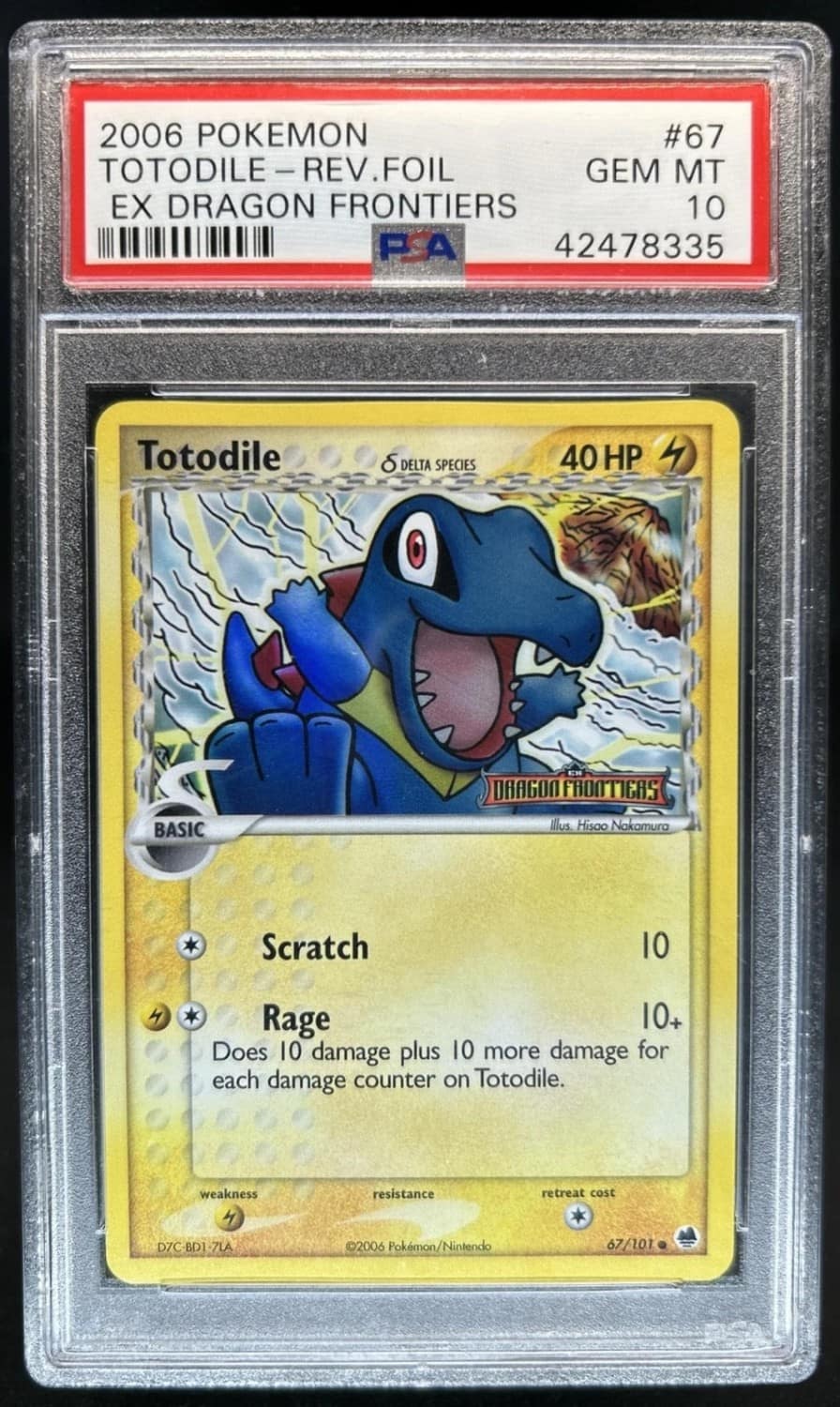 Totodile δ