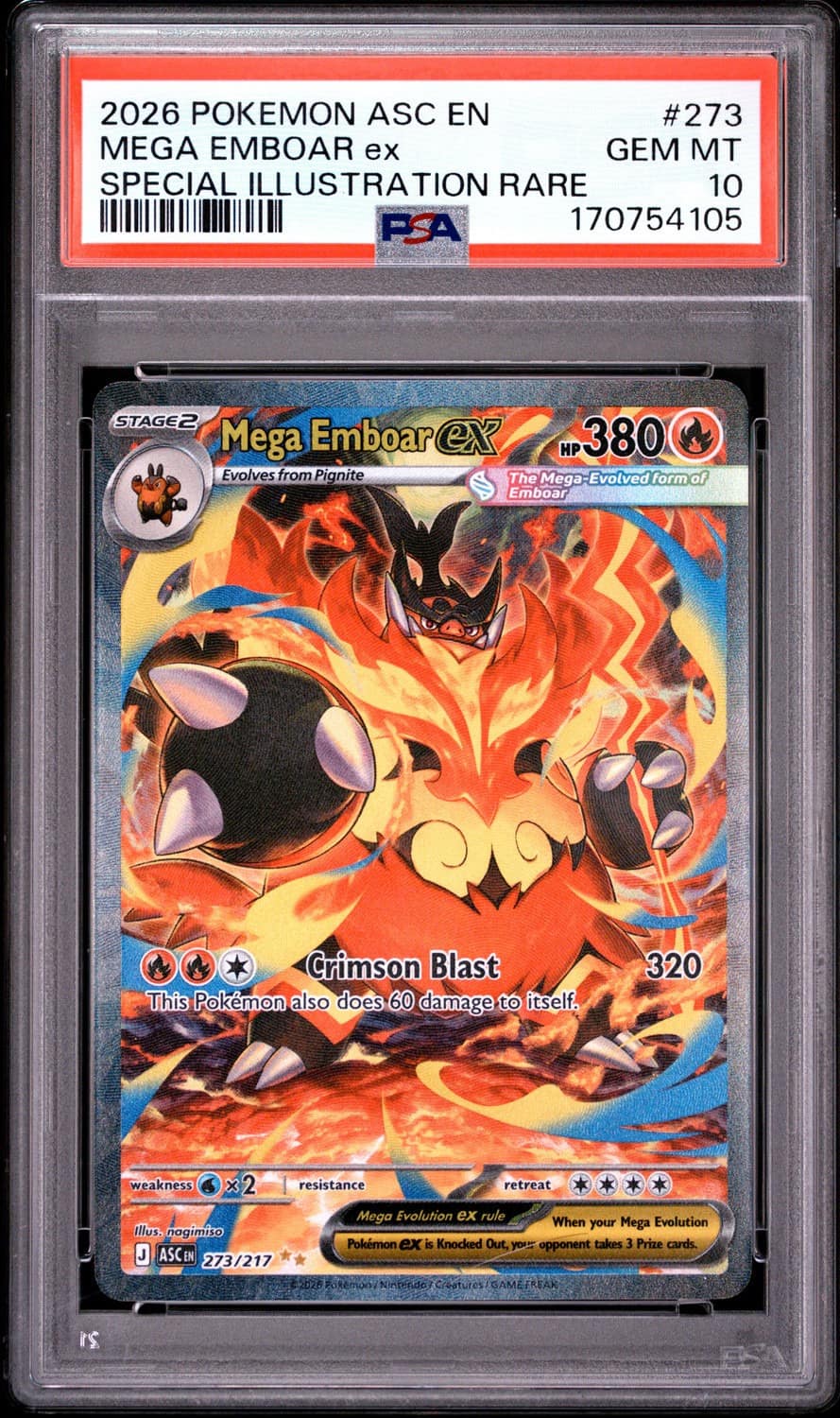 Mega Emboar Ex