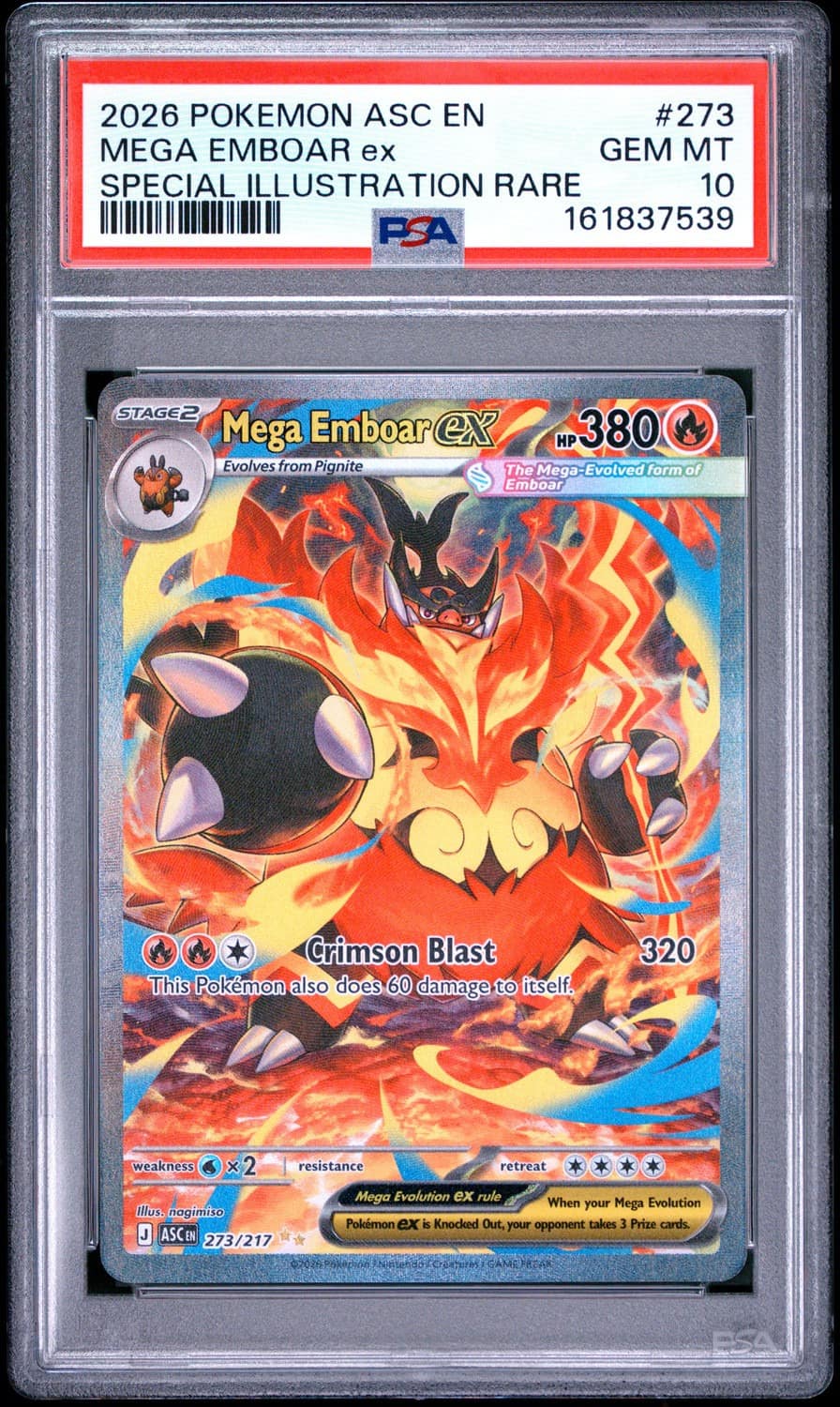 Mega Emboar Ex