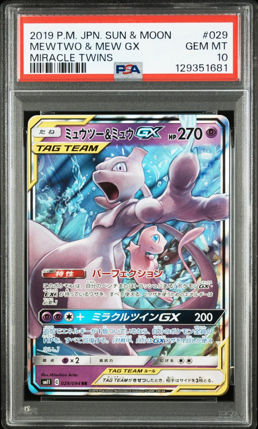 Mewtwo & Mew Gx