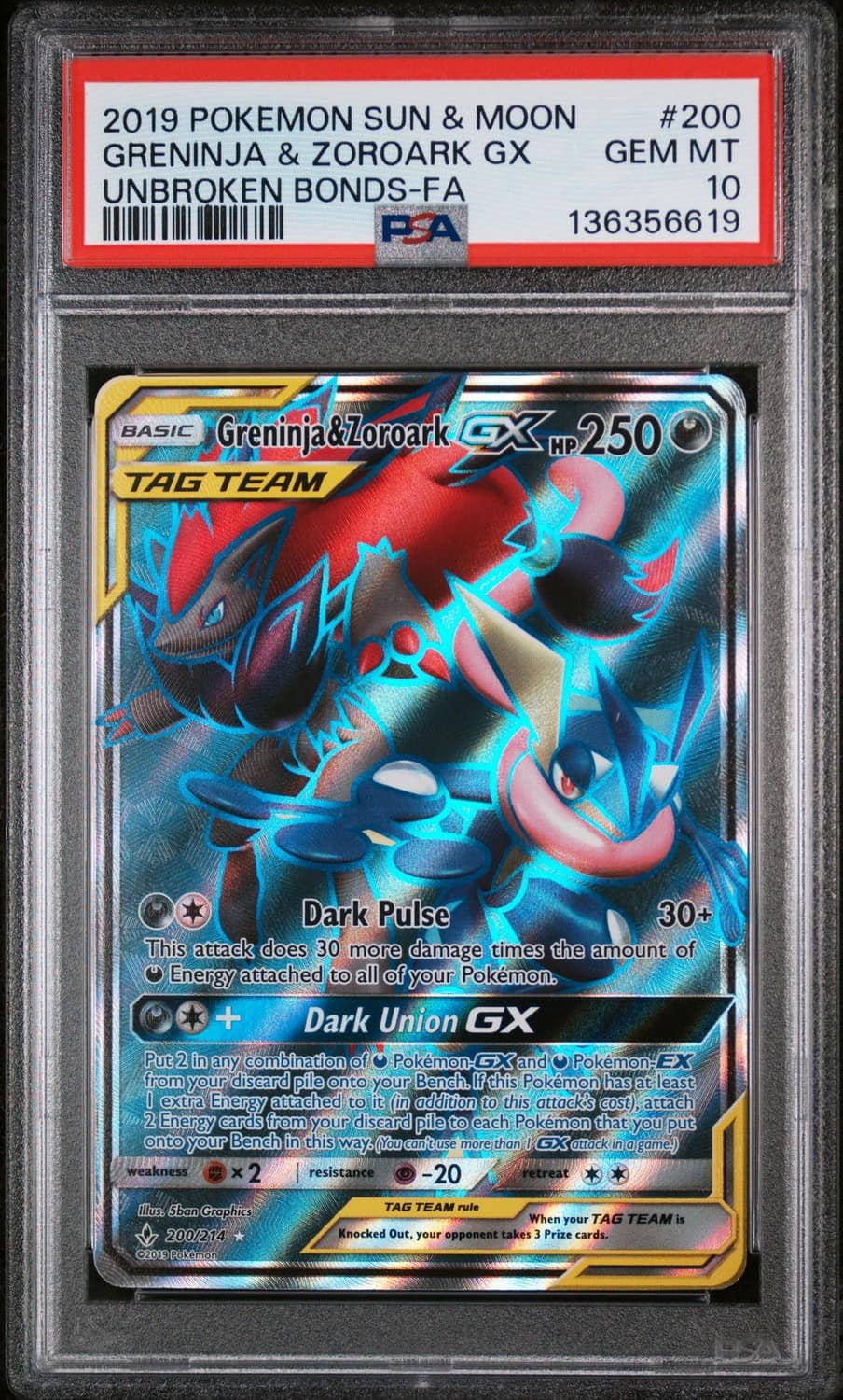 Greninja & Zoroark Gx