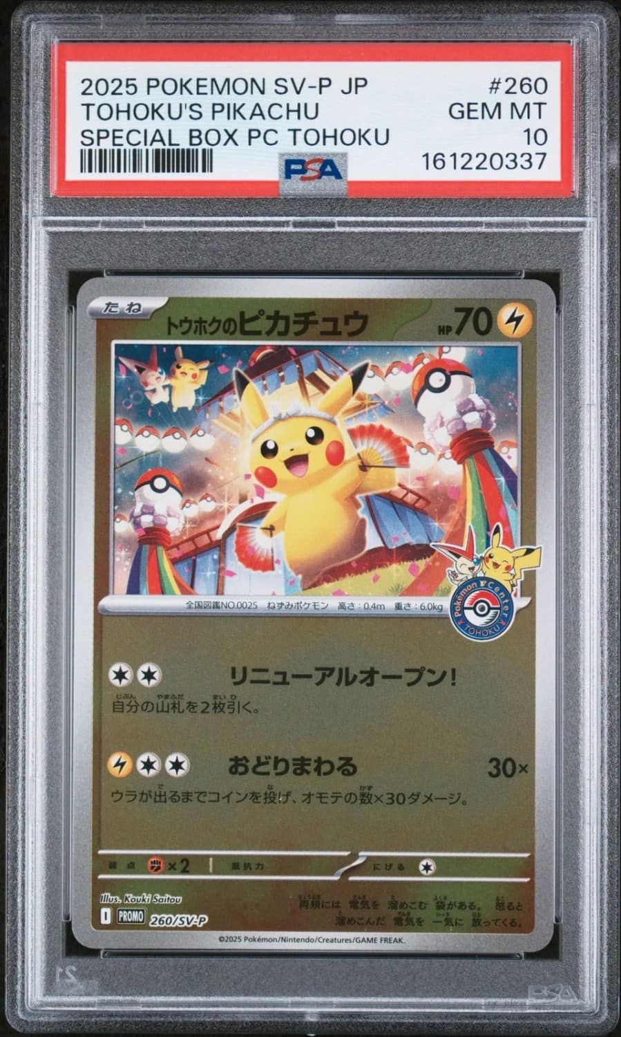 Tohoku'S Pikachu