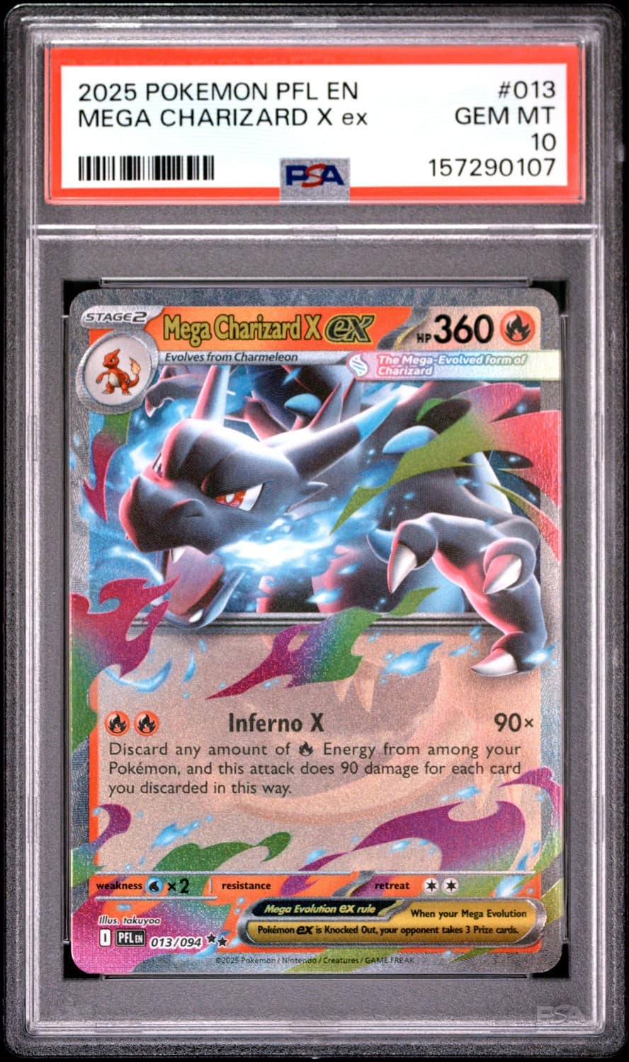 Mega Charizard X Ex