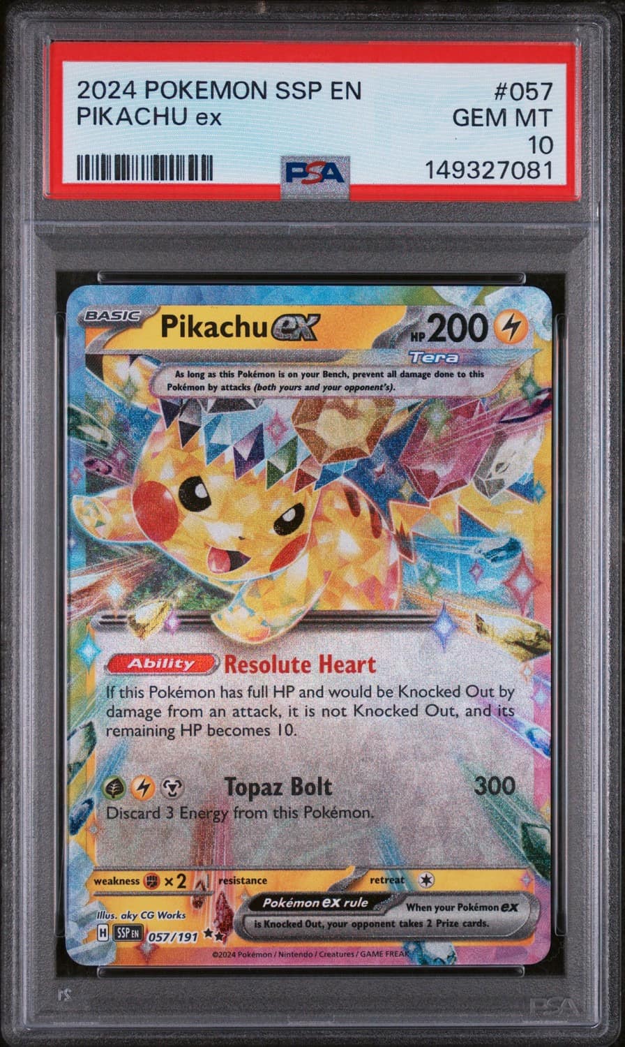 Pikachu Ex