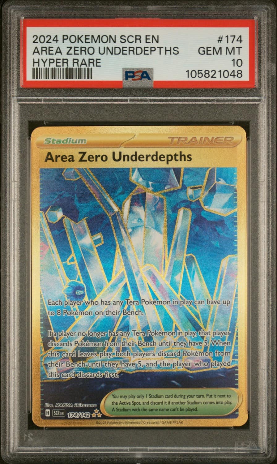 Area Zero Underdepths