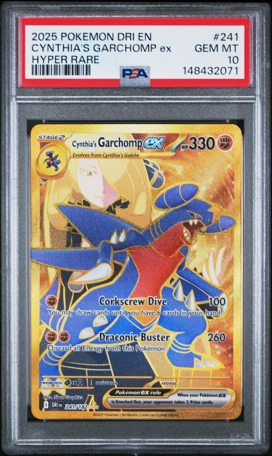 Cynthia'S Garchomp Ex