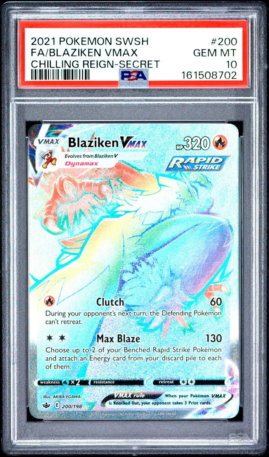 Blaziken Vmax