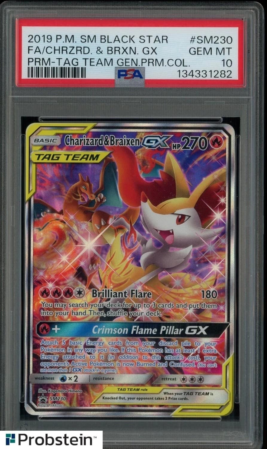 Charizard & Braixen Gx