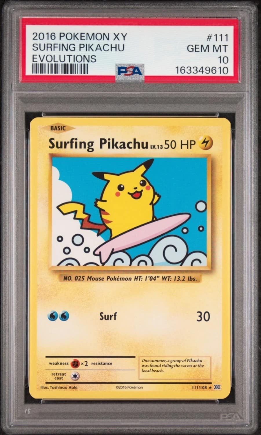 Surfing Pikachu