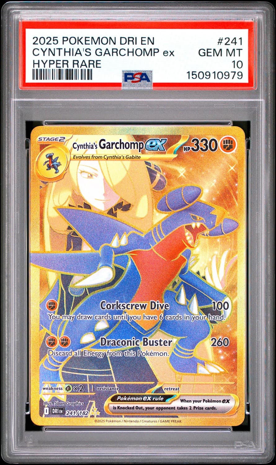 Cynthia'S Garchomp Ex