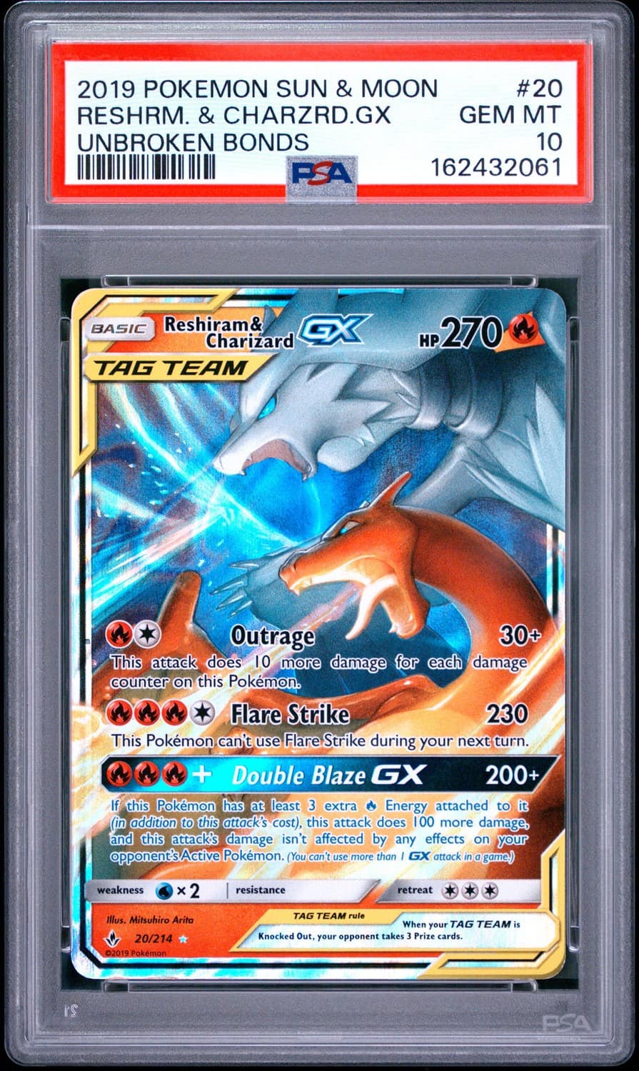 Reshiram & Charizard Gx