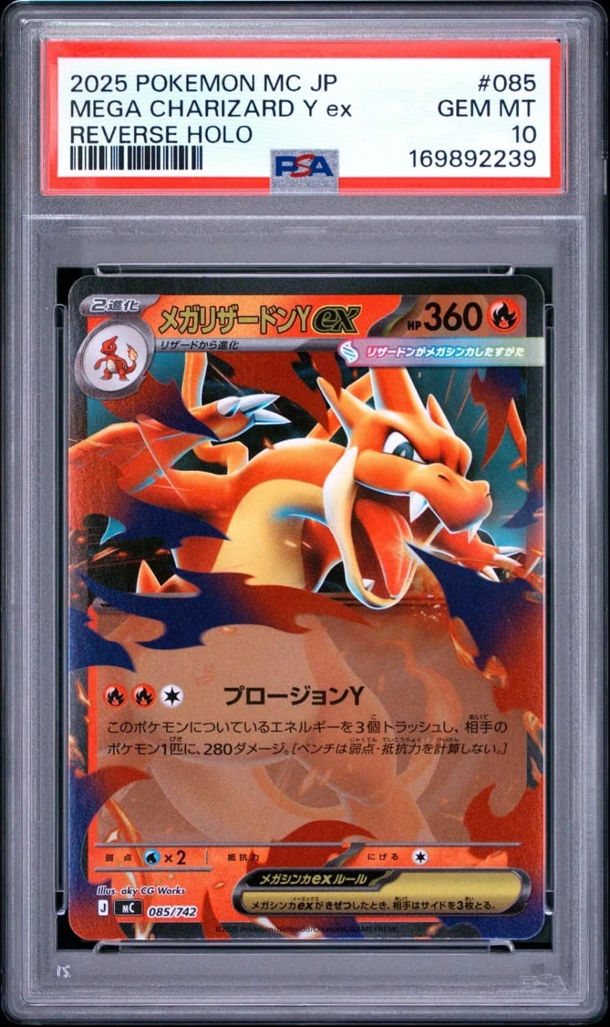 Mega Charizard Y Ex