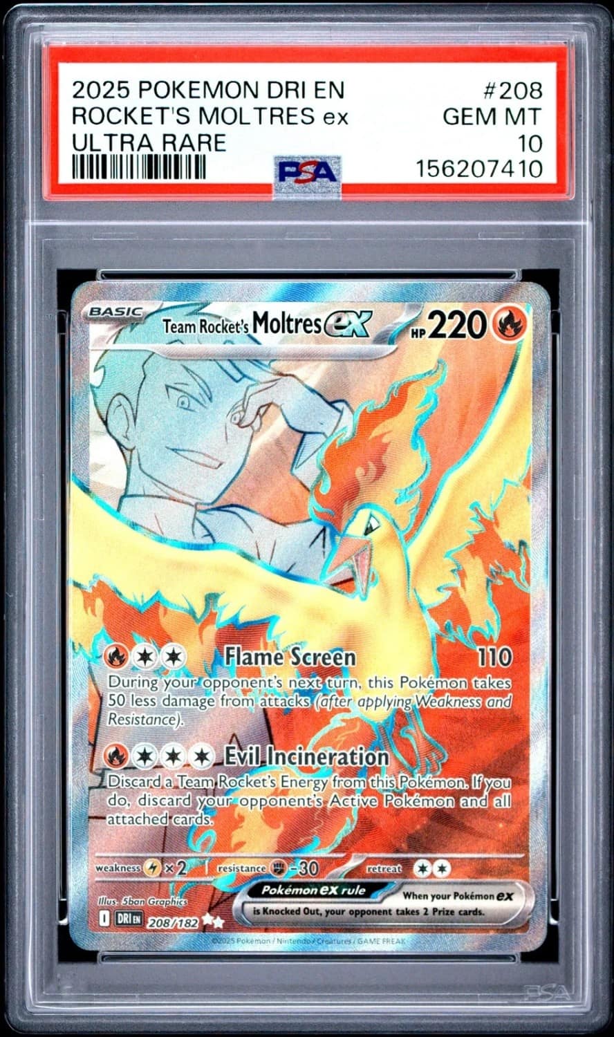 Rocket'S Moltres Ex