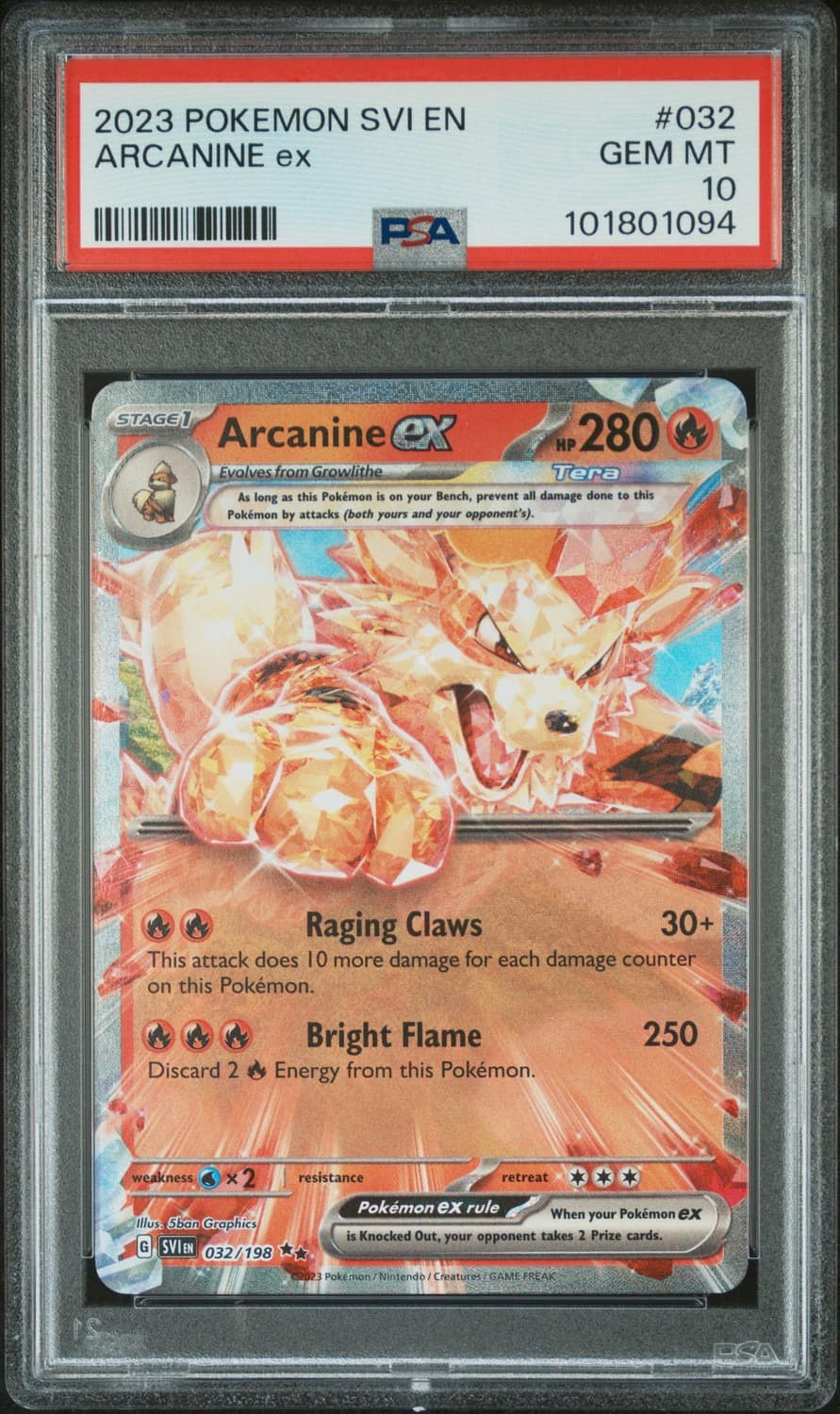 Arcanine Ex