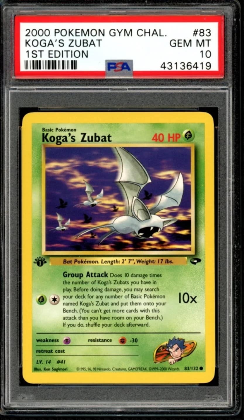 Koga'S Zubat
