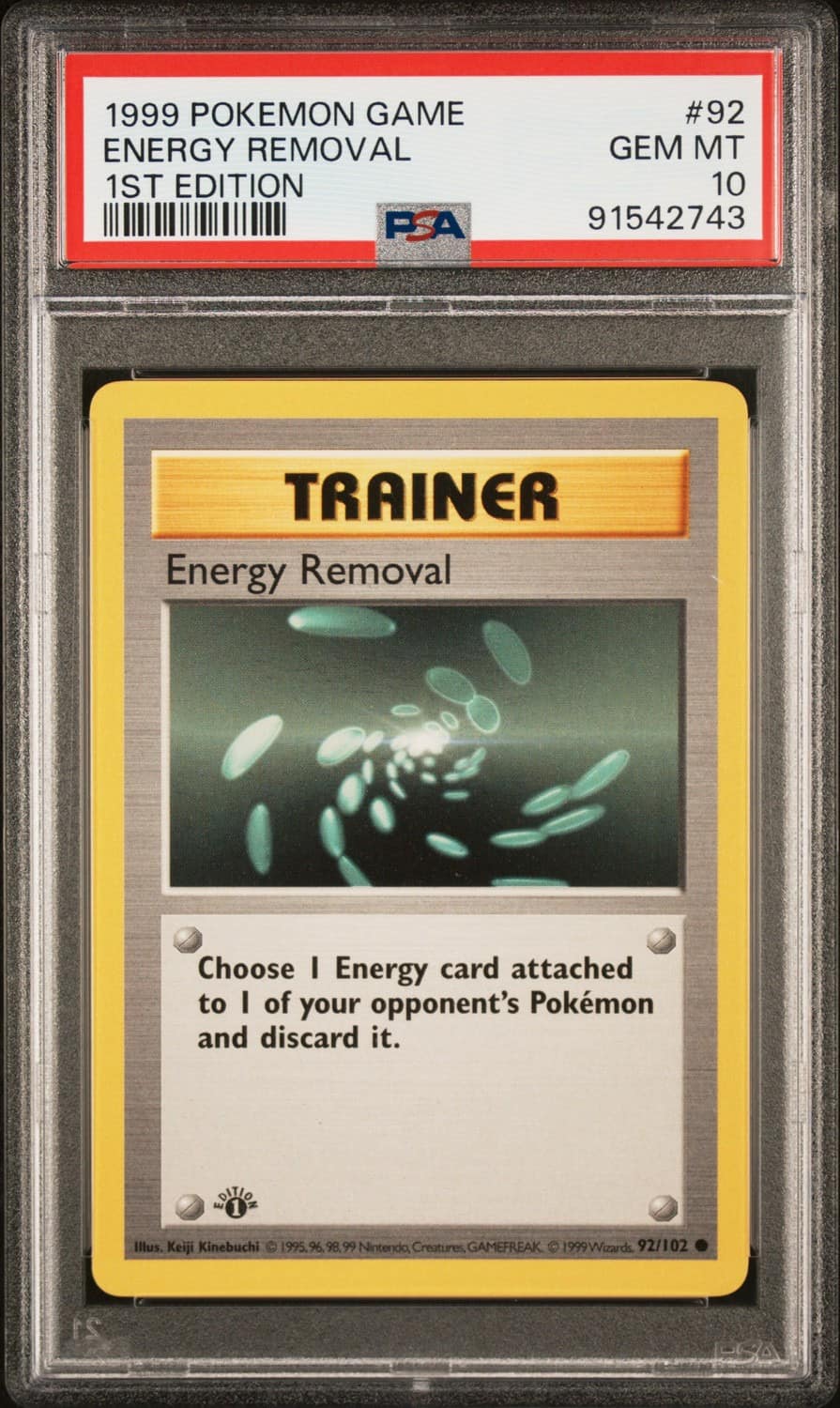 Energy Removal
