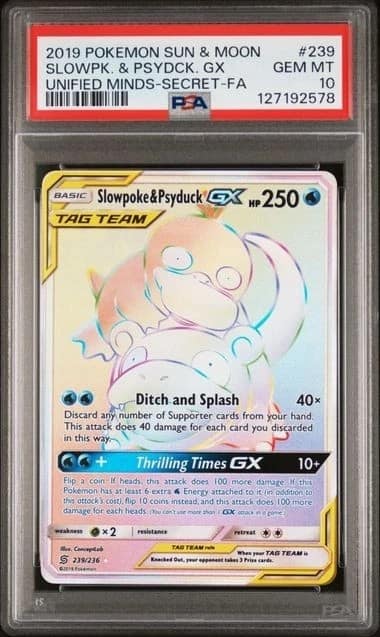 Slowpoke & Psyduck Gx