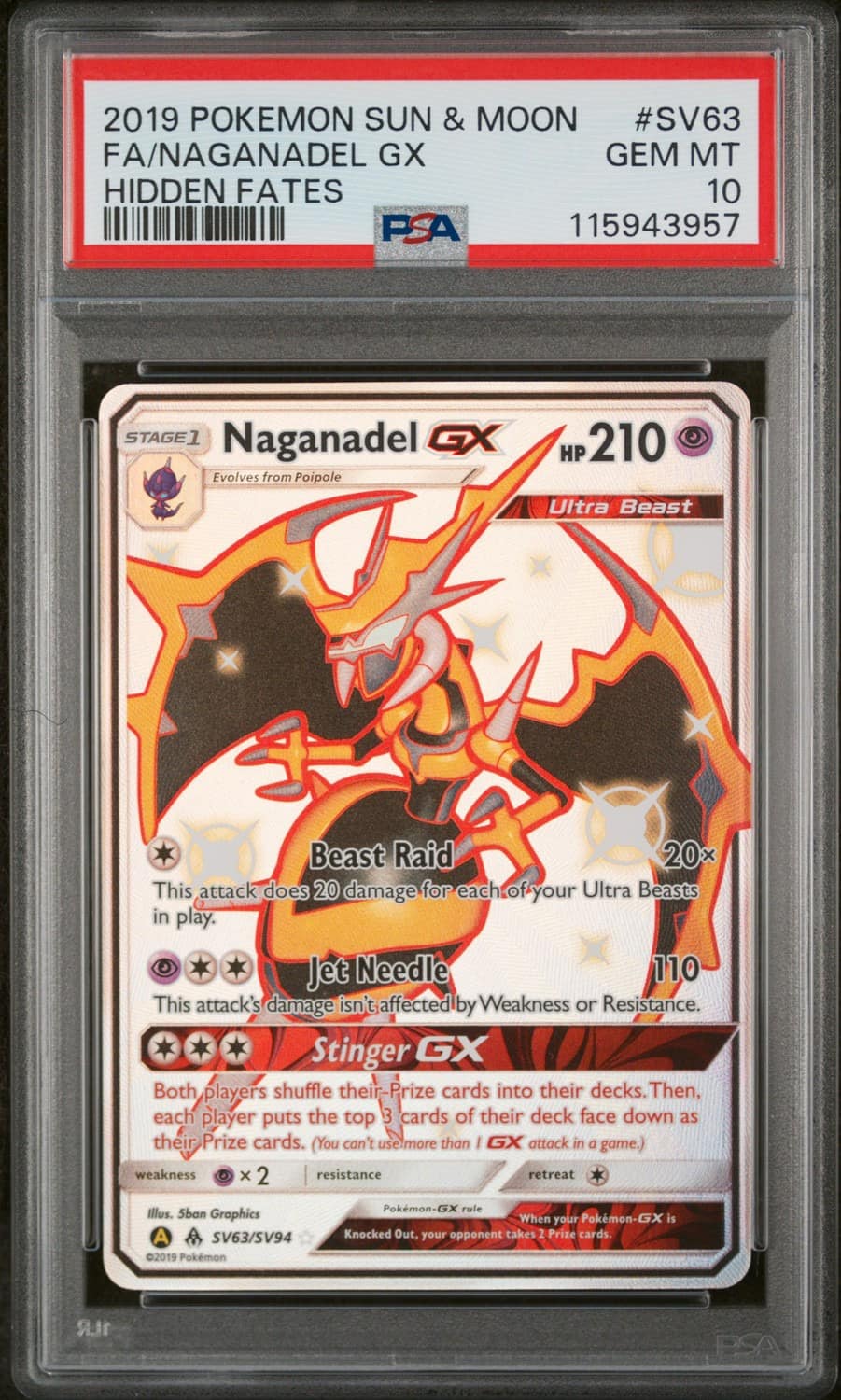 Naganadel Gx