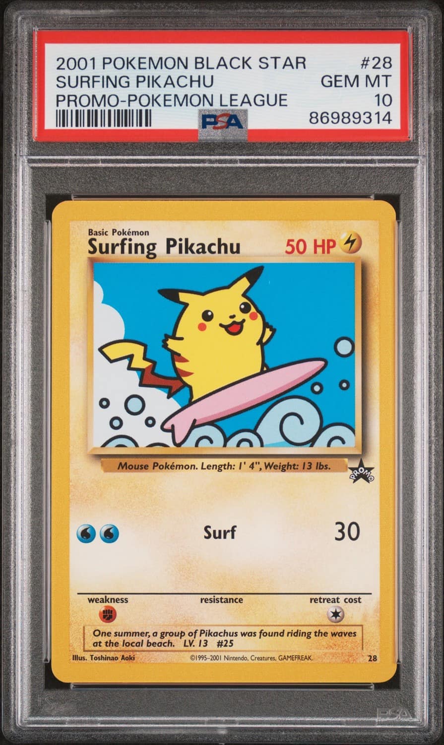 Surfing Pikachu