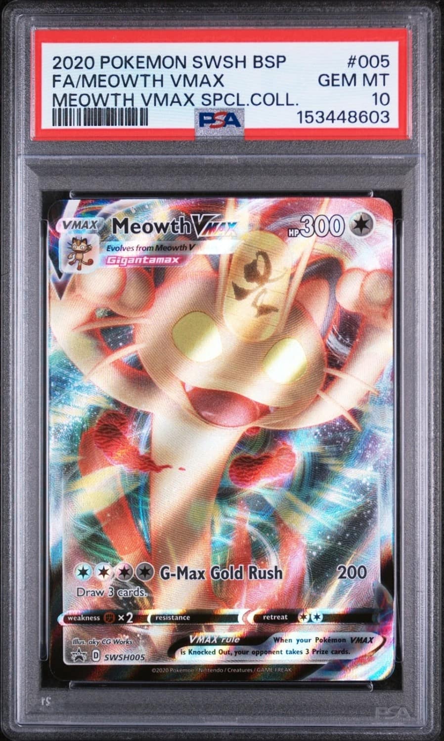 Meowth Vmax