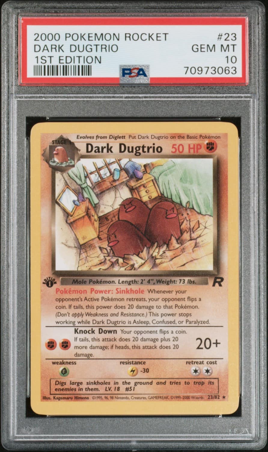 Dark Dugtrio