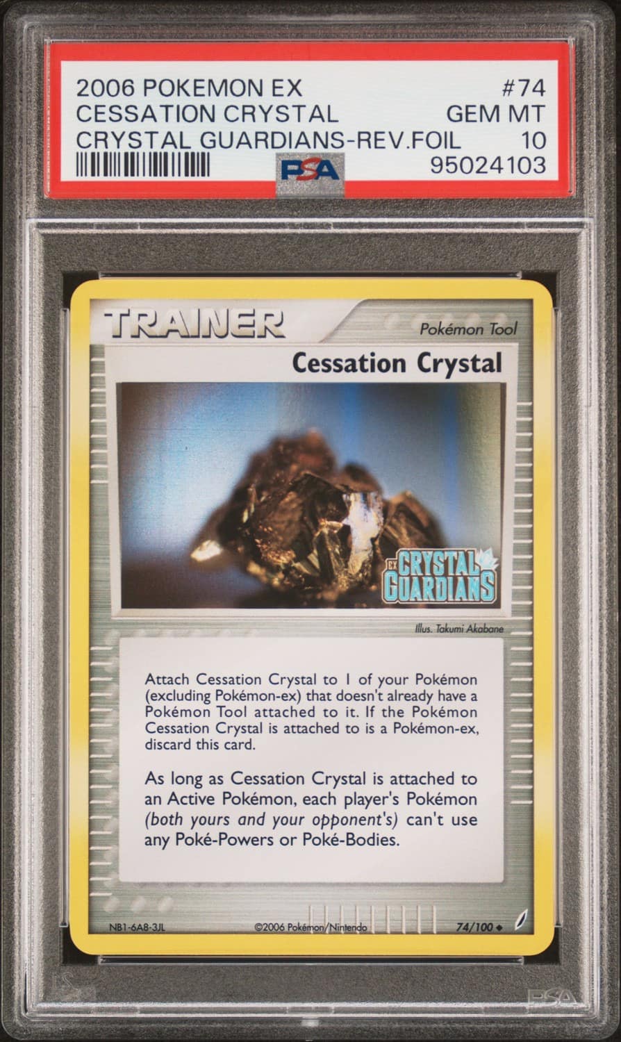 Cessation Crystal