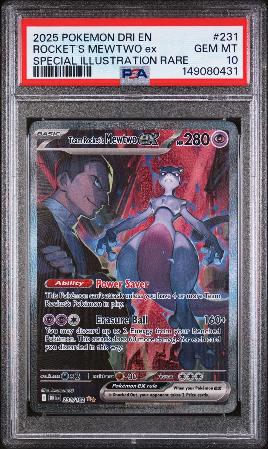 Rocket'S Mewtwo Ex