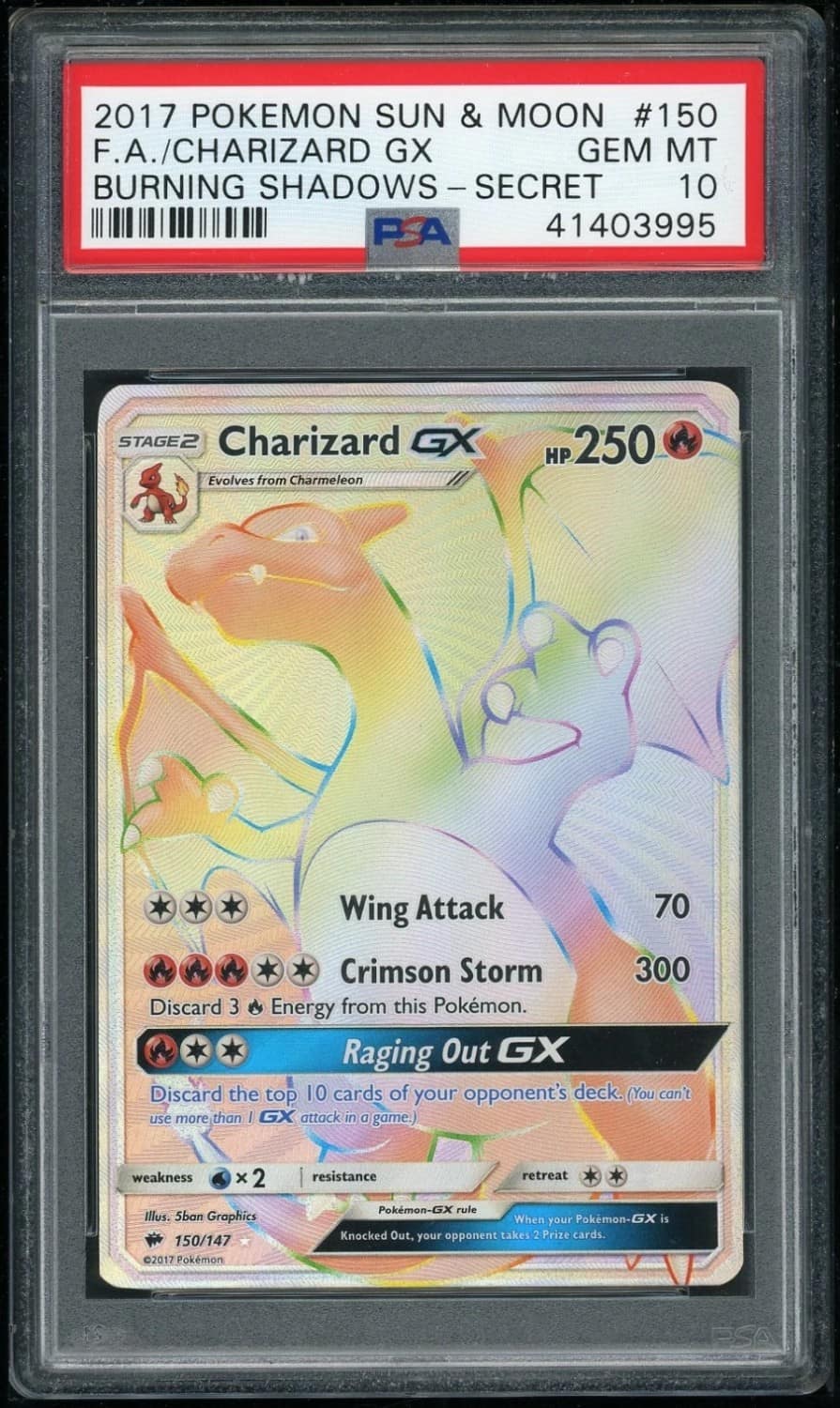 Charizard Gx