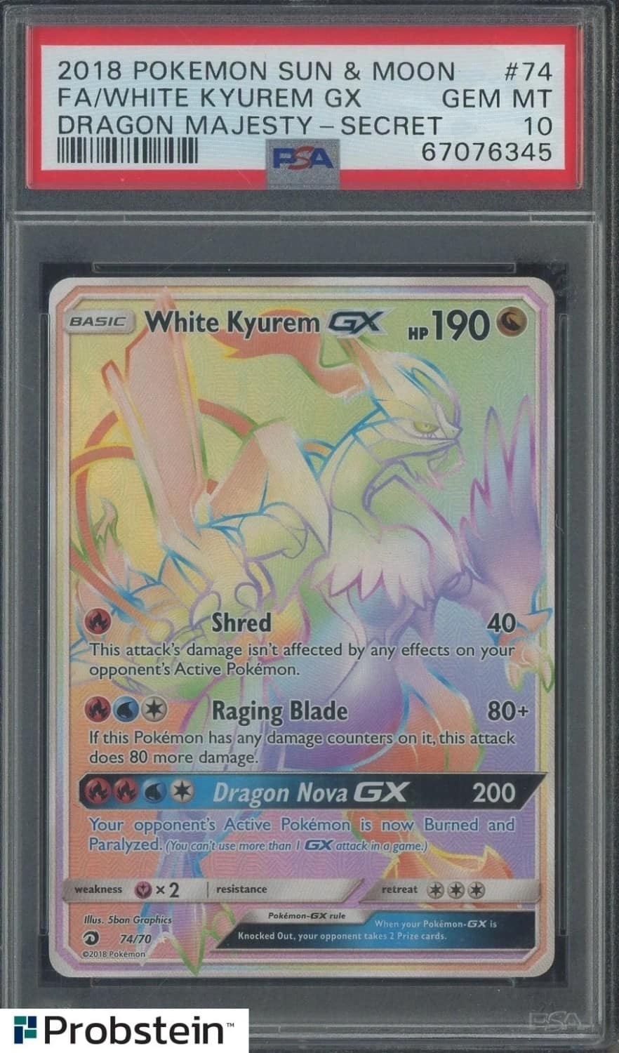White Kyurem Gx