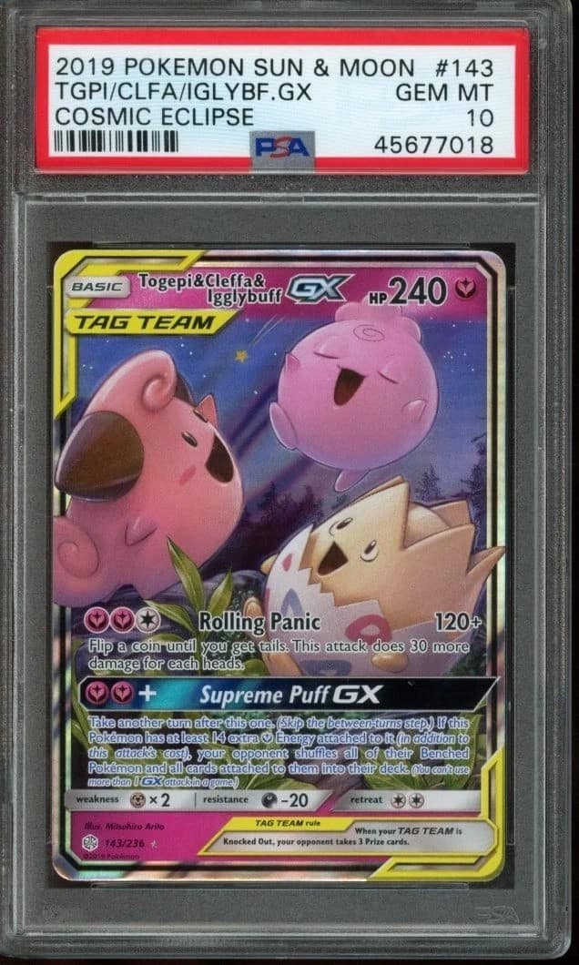 Togepi & Cleffa & Igglybuff Gx