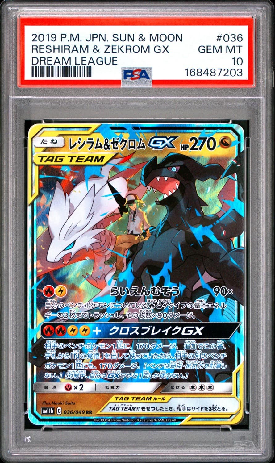 Reshiram & Zekrom Gx