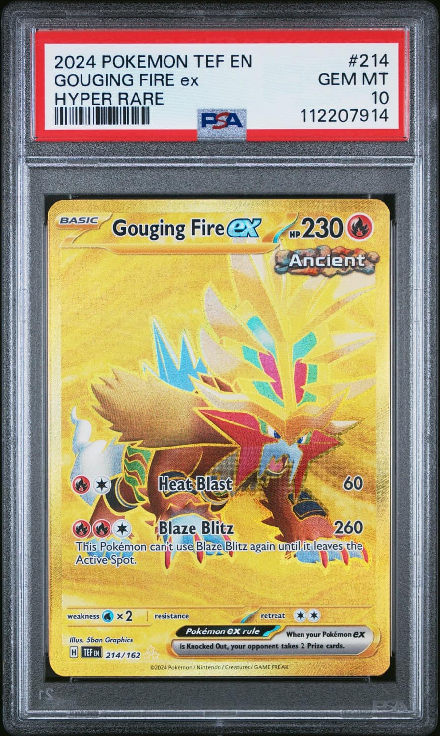 Gouging Fire Ex