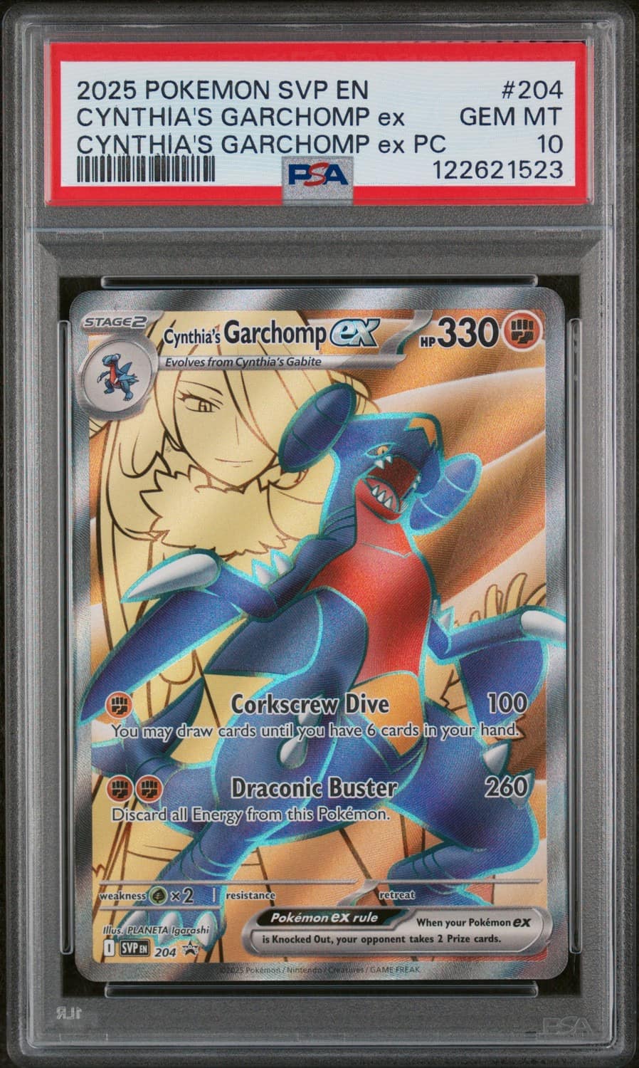 Cynthia'S Garchomp Ex