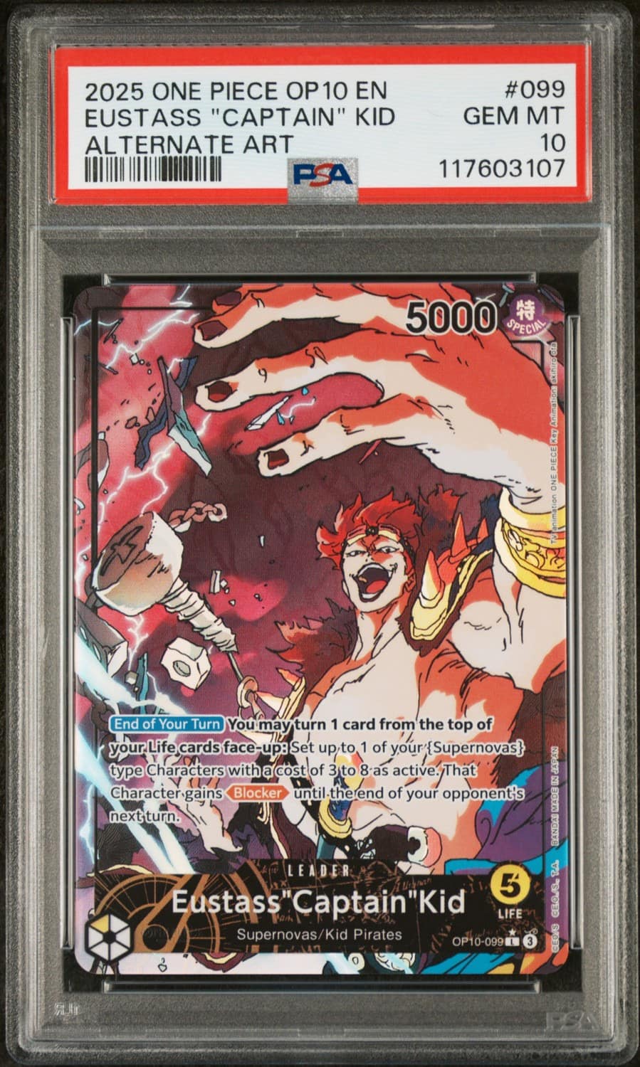 Eustass "captain" Kid