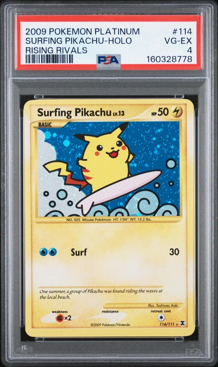 Surfing Pikachu