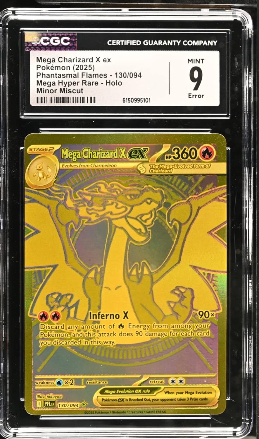 Mega Charizard X Ex
