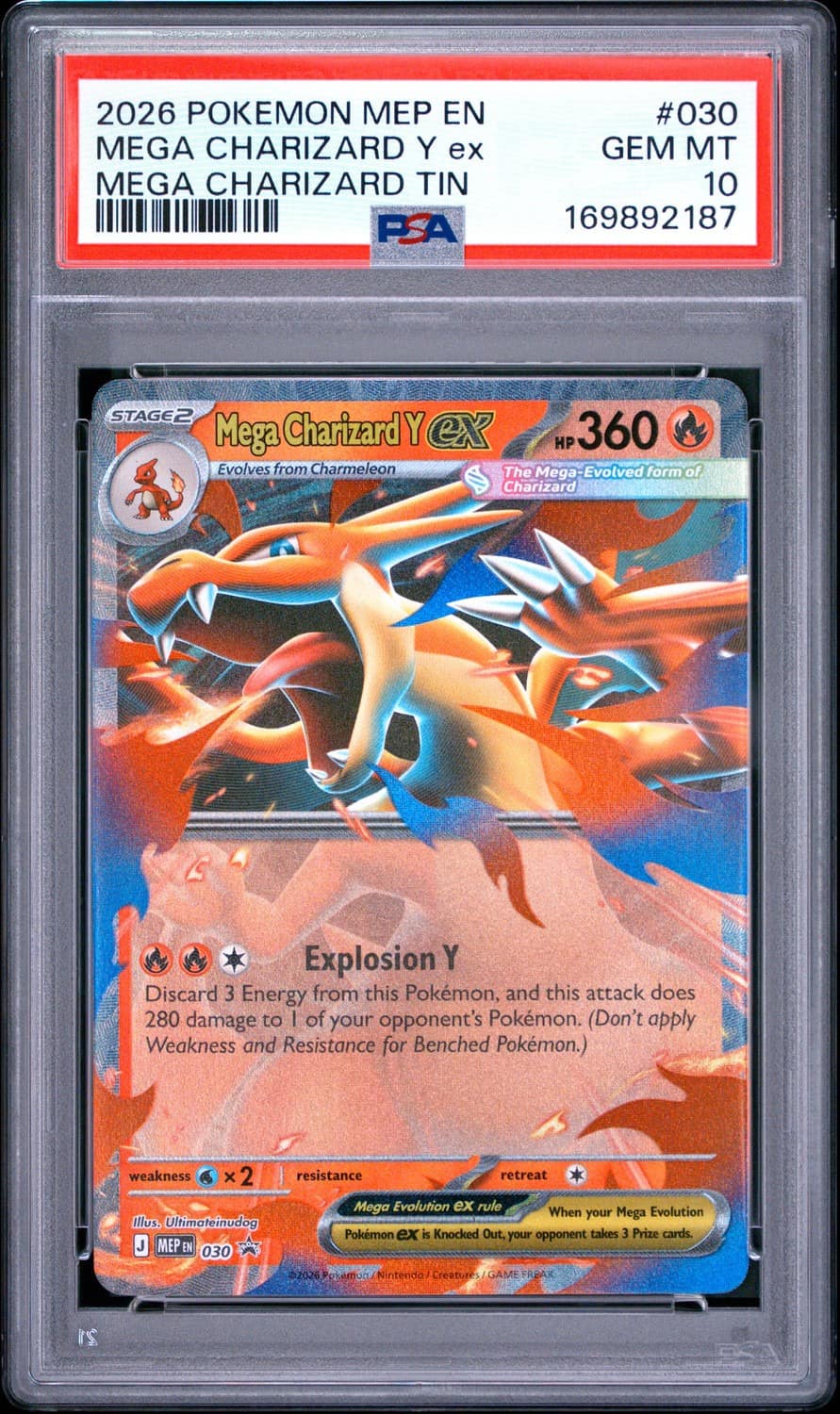 Mega Charizard Y Ex