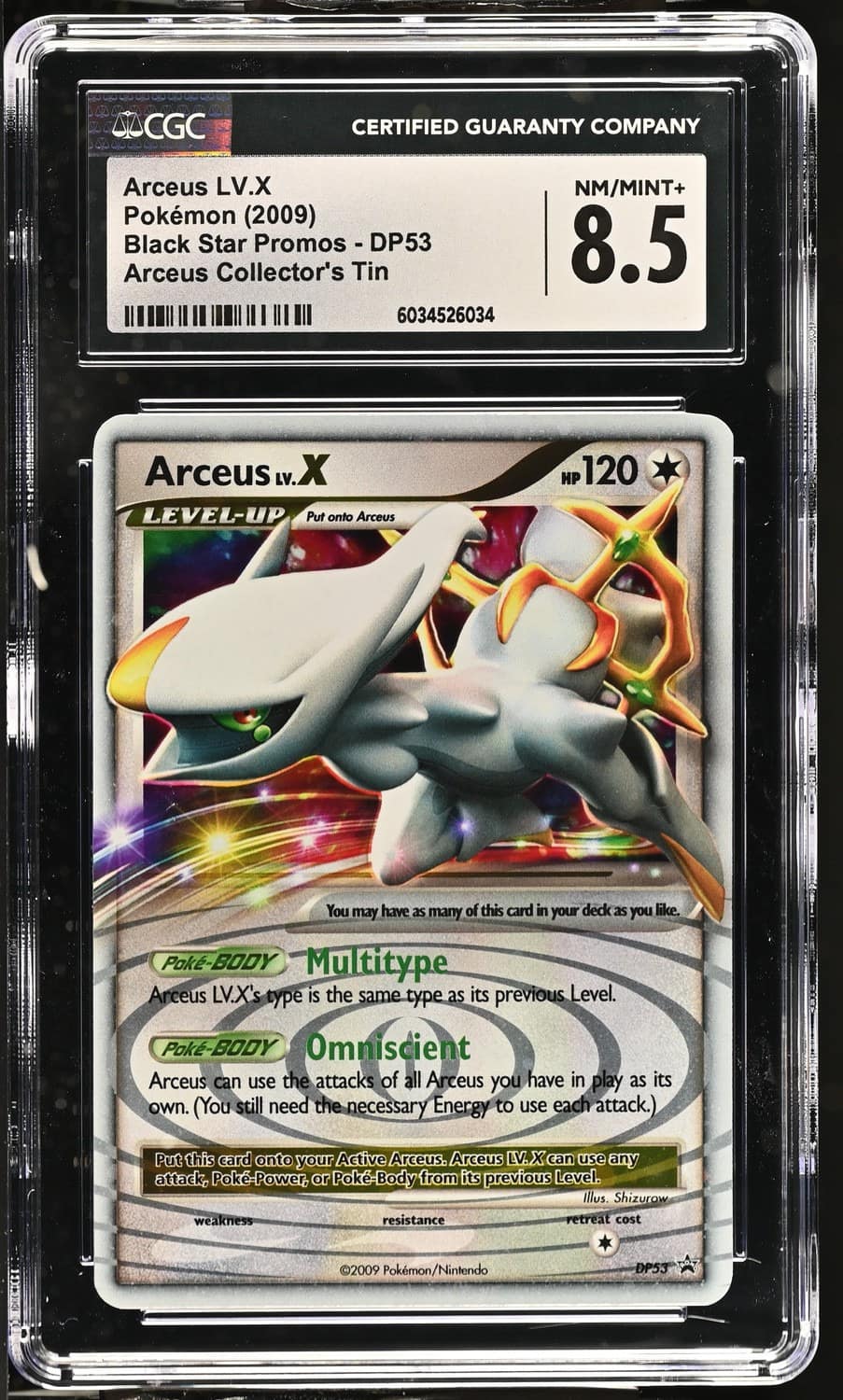 Arceus Collector'S Tin