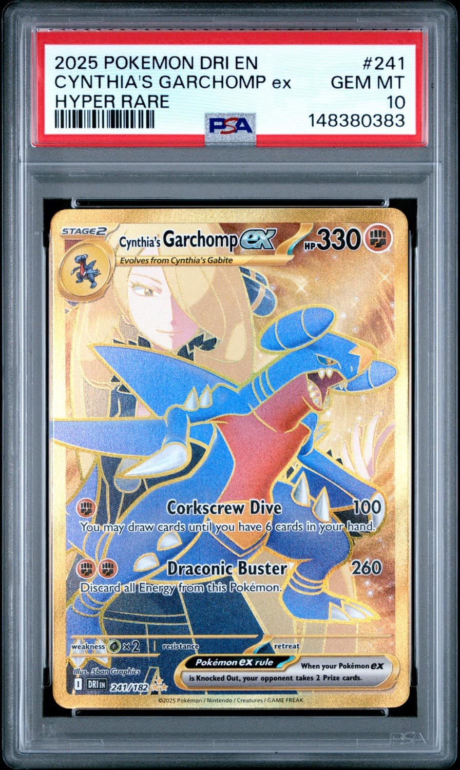 Cynthia'S Garchomp Ex