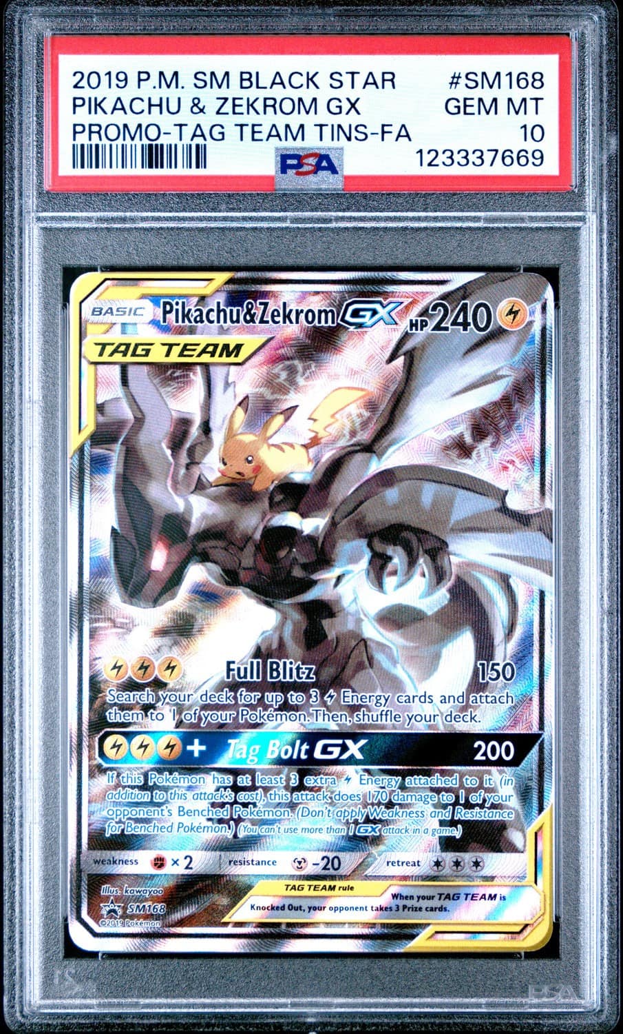 Pikachu & Zekrom Gx