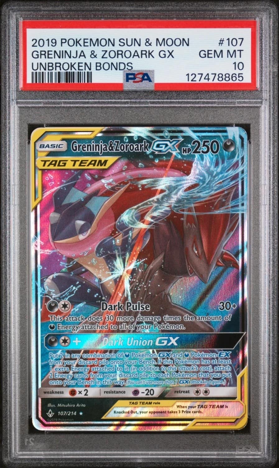 Greninja & Zoroark Gx