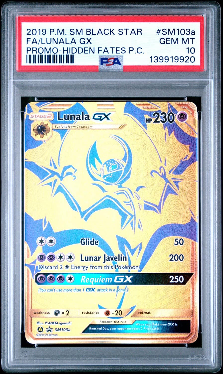 Lunala Gx