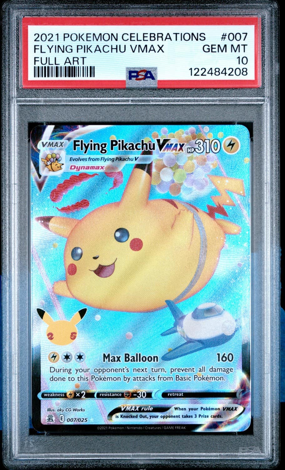 Flying Pikachu Vmax