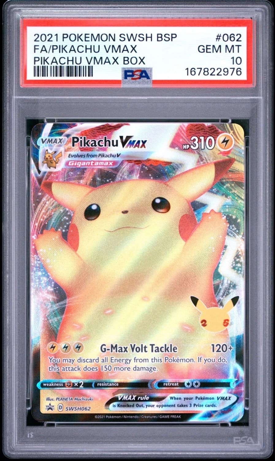 Pikachu Vmax