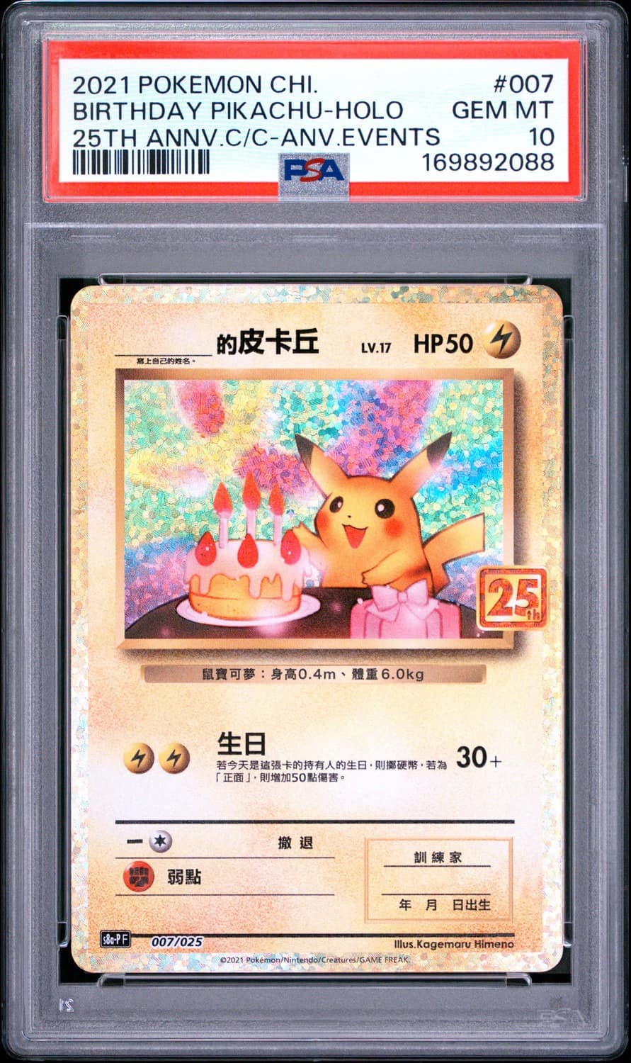 Birthday Pikachu