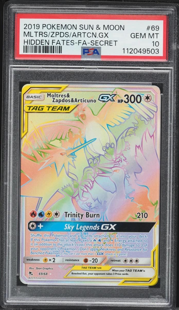 Moltres & Zapdos & Articuno Gx