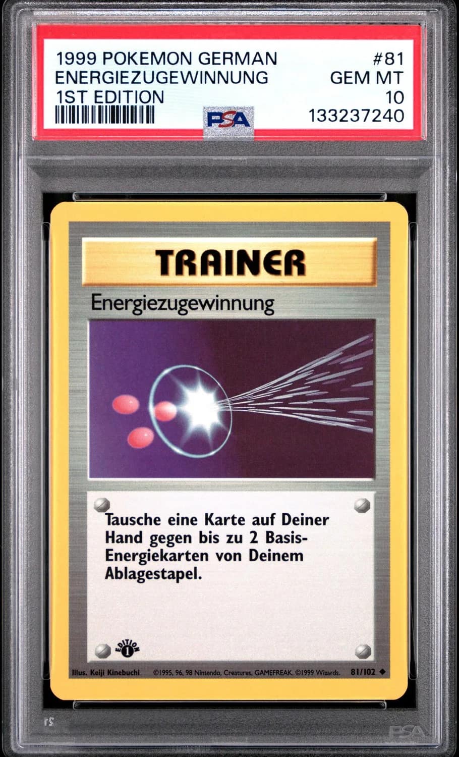 Energiezuggewinnung