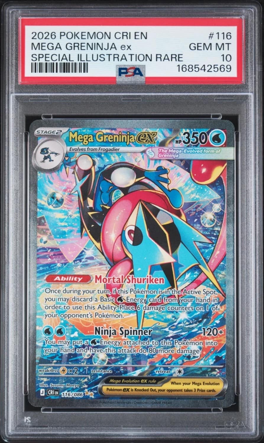 Mega Greninja Ex
